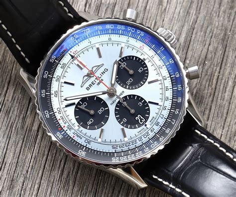 breitling navitimer ice blue.